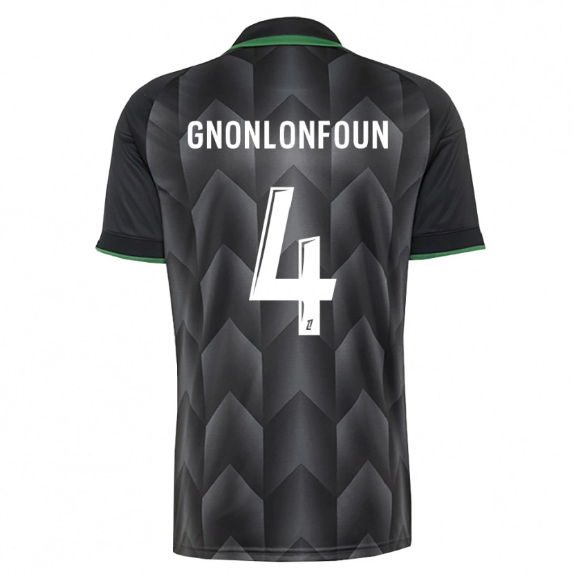 Danxen Dames Madi Gnonlonfoun #4 Wit Zwart Groen Uitshirt Uittenue 2026/27 T-Shirt België