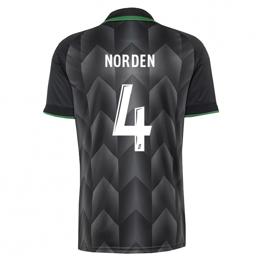 Danxen Dames Doreen Norden #4 Wit Zwart Groen Uitshirt Uittenue 2026/27 T-Shirt België