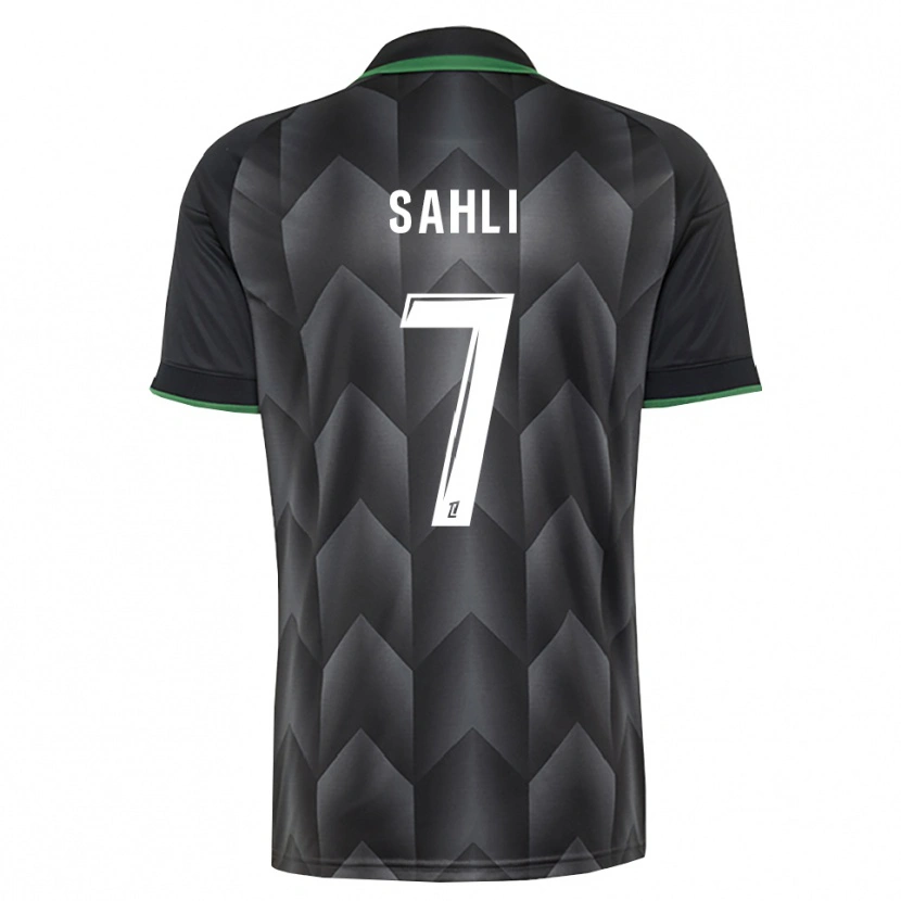 Danxen Dames Wael Sahli #7 Wit Zwart Groen Uitshirt Uittenue 2026/27 T-Shirt België