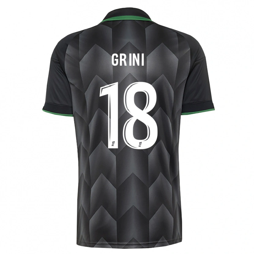 Danxen Dames Ilyes Grini #18 Wit Zwart Groen Uitshirt Uittenue 2026/27 T-Shirt België