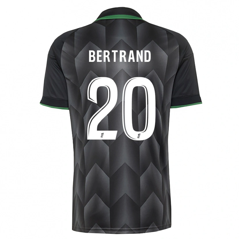 Danxen Dames Clara Bertrand #20 Wit Zwart Groen Uitshirt Uittenue 2026/27 T-Shirt België