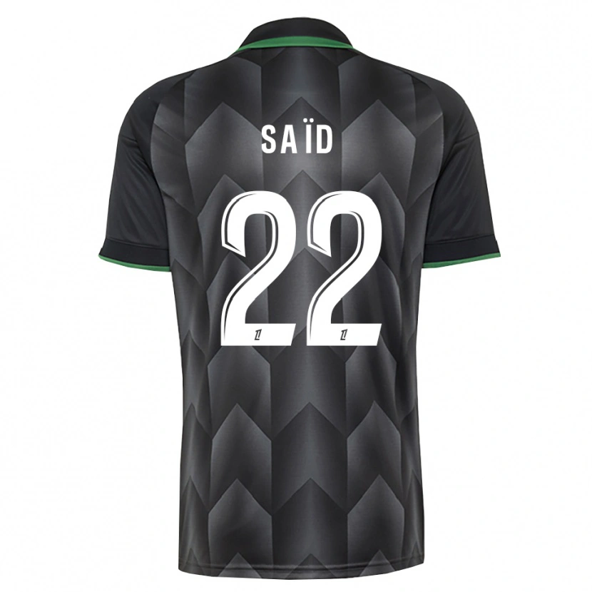 Danxen Dames Wesley Saïd #22 Wit Zwart Groen Uitshirt Uittenue 2026/27 T-Shirt België