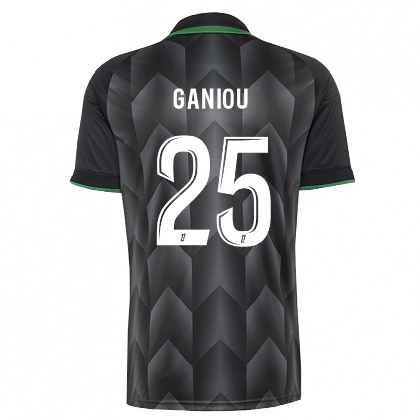 Danxen Dames Ismaëlo Ganiou #25 Wit Zwart Groen Uitshirt Uittenue 2026/27 T-Shirt België