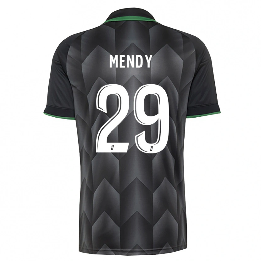 Danxen Dames Noëlie Mendy #29 Wit Zwart Groen Uitshirt Uittenue 2026/27 T-Shirt België