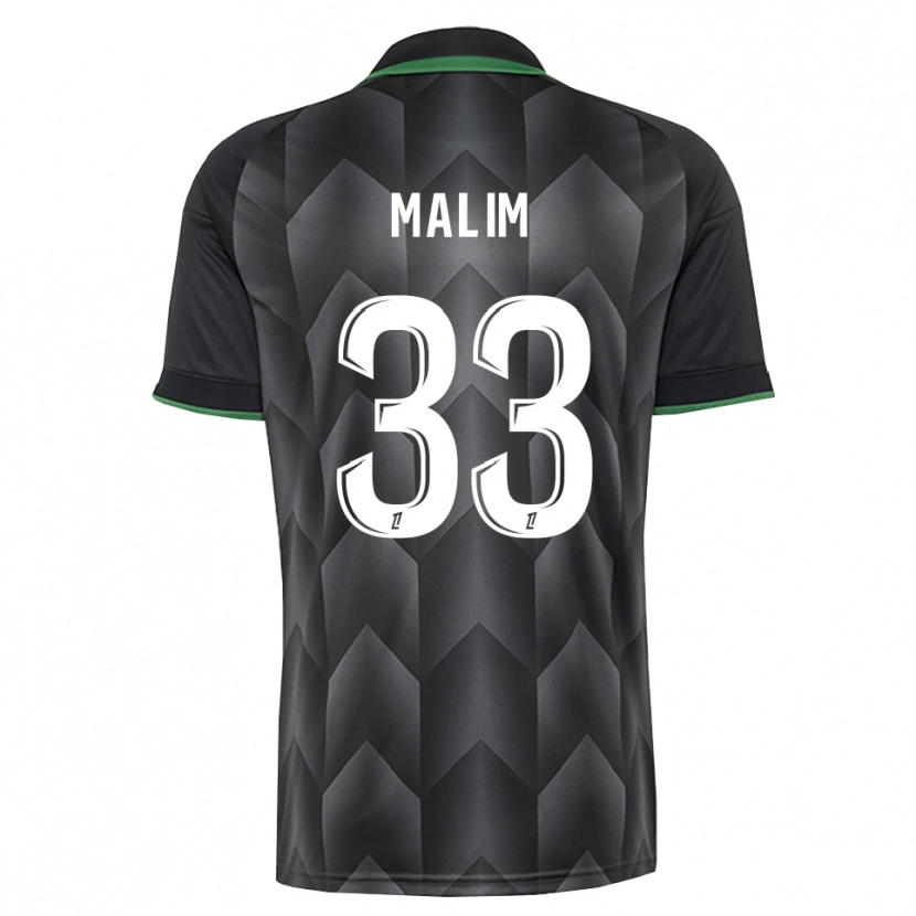 Danxen Dames Yasmina Malim #33 Wit Zwart Groen Uitshirt Uittenue 2026/27 T-Shirt België