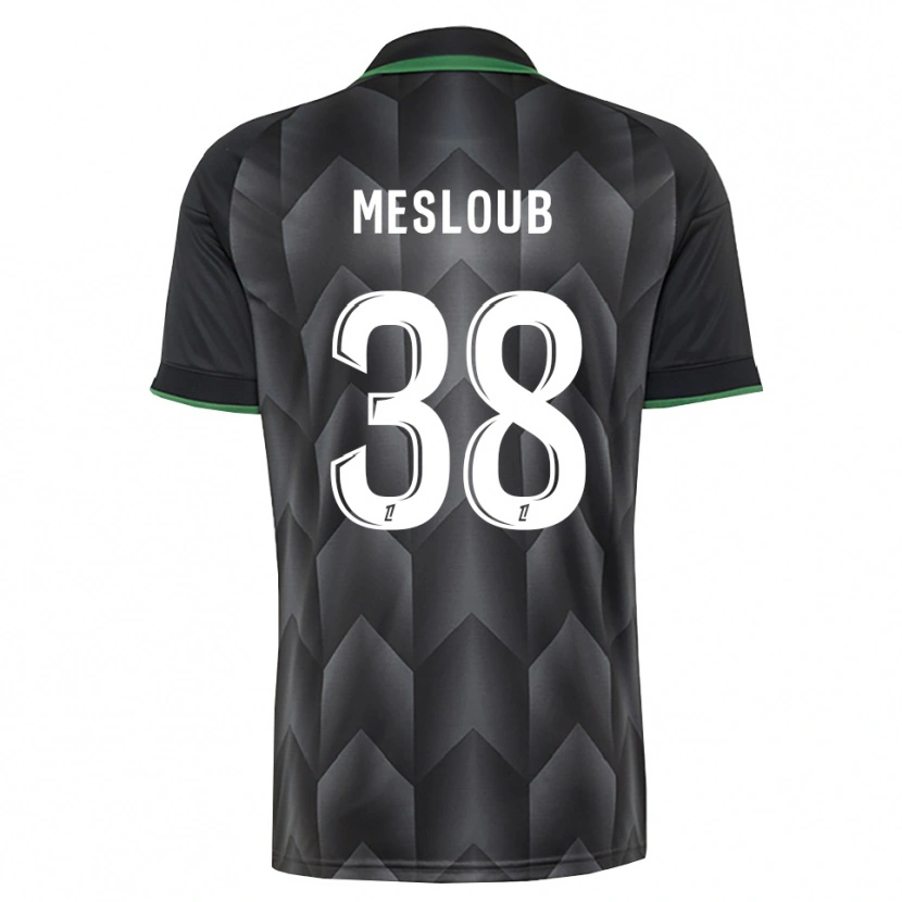Danxen Dames Mezian Mesloub #38 Wit Zwart Groen Uitshirt Uittenue 2026/27 T-Shirt België