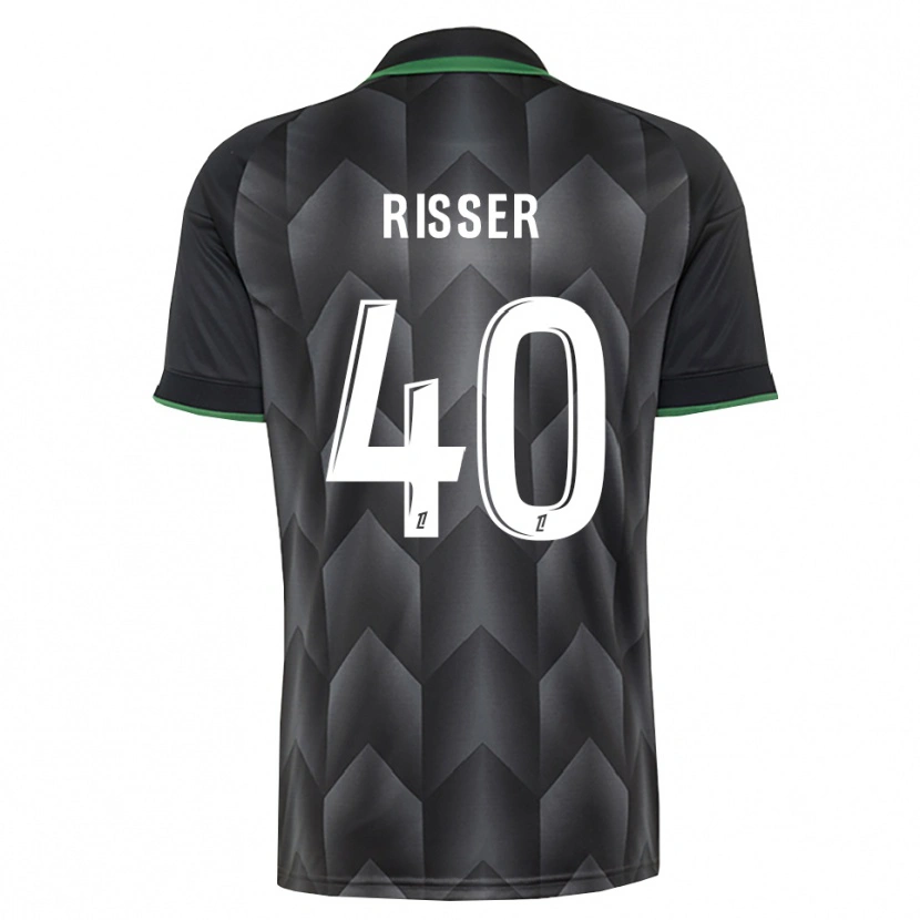 Danxen Dames Robin Risser #40 Wit Zwart Groen Uitshirt Uittenue 2026/27 T-Shirt België