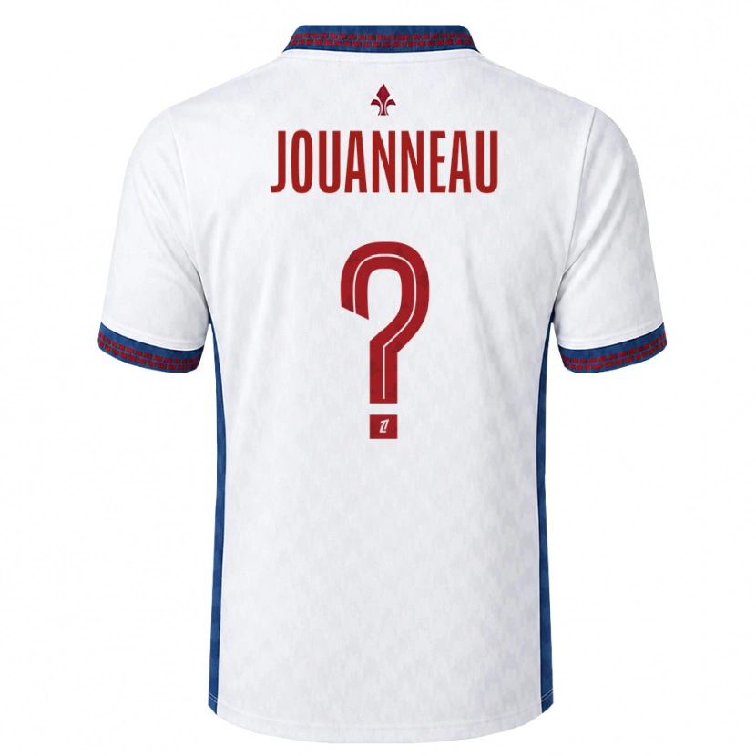 Danxen Dames Paul Jouanneau #0 Rood Wit Blauw Uitshirt Uittenue 2026/27 T-Shirt België