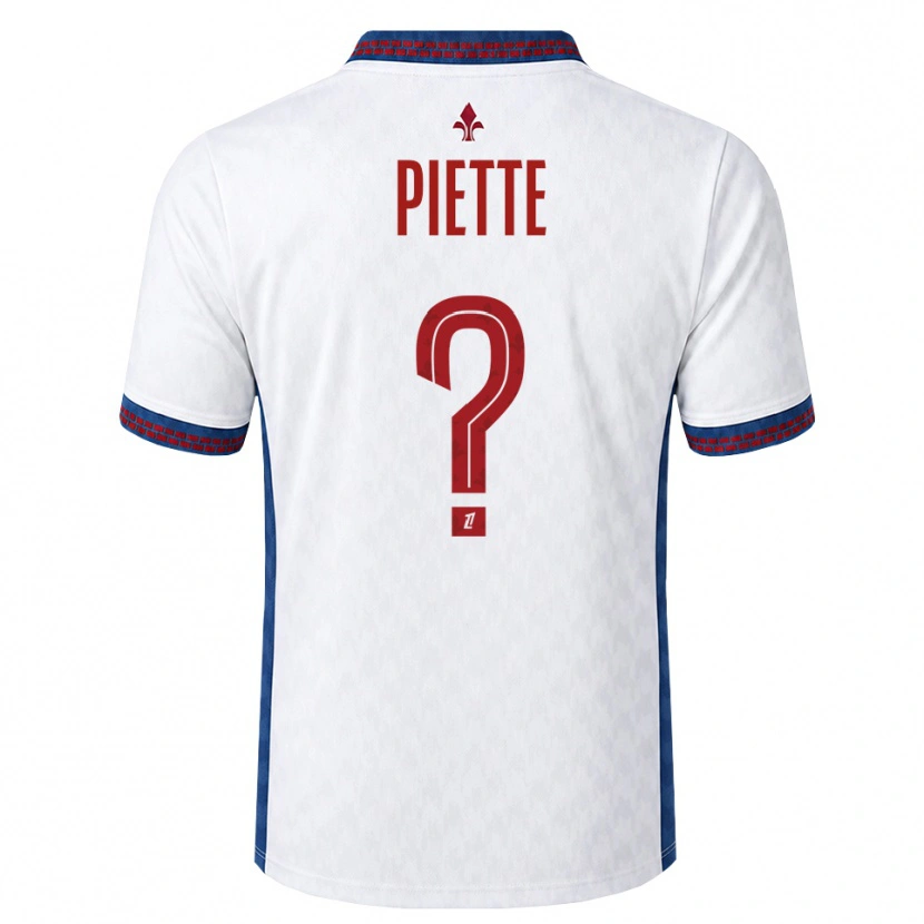 Danxen Dames Déborah Piette #0 Rood Wit Blauw Uitshirt Uittenue 2026/27 T-Shirt België