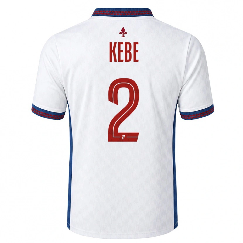 Danxen Dames Hamadi Kebe #2 Rood Wit Blauw Uitshirt Uittenue 2026/27 T-Shirt België
