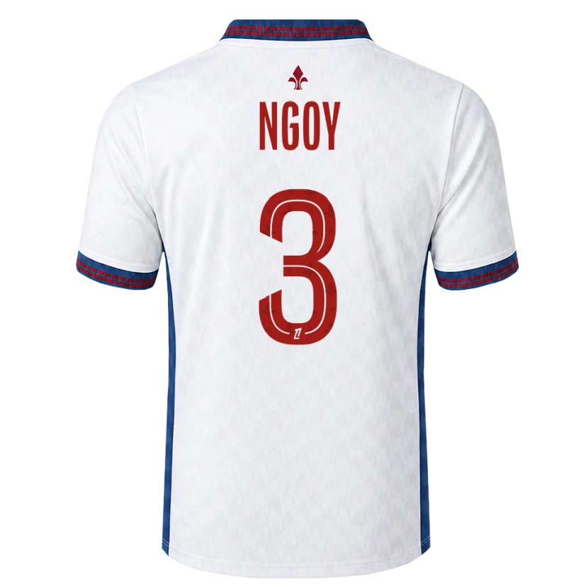 Danxen Dames Nathan Ngoy #3 Rood Wit Blauw Uitshirt Uittenue 2026/27 T-Shirt België