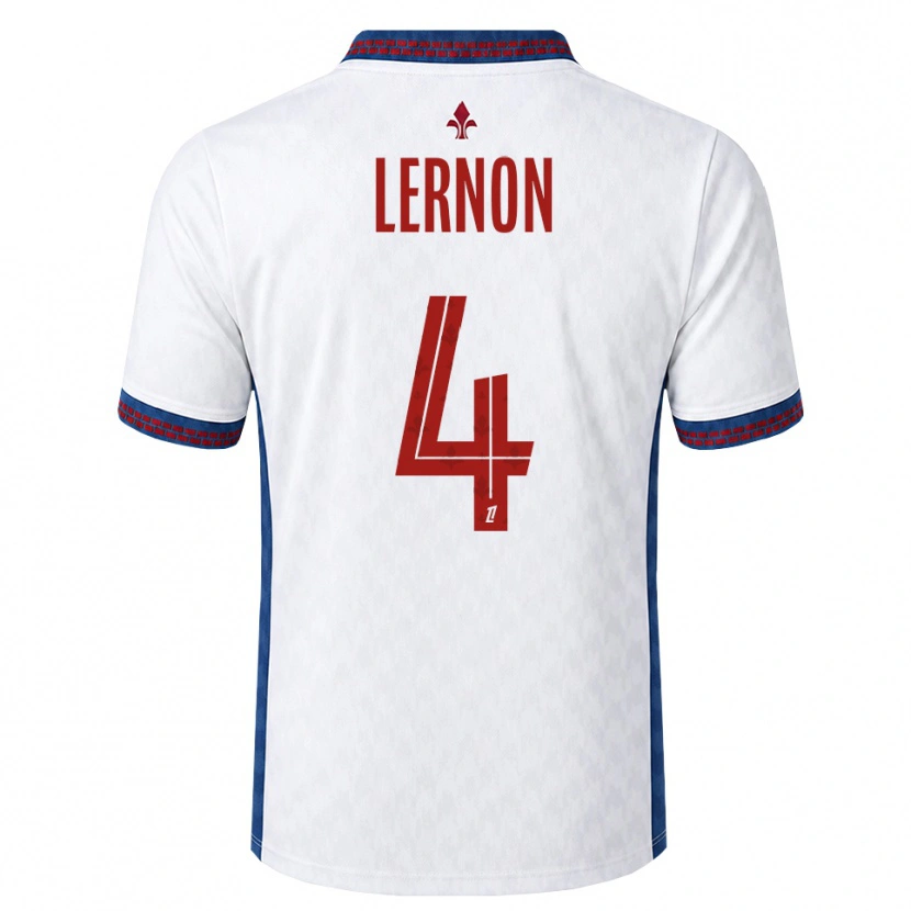 Danxen Dames Jessica Lernon #4 Rood Wit Blauw Uitshirt Uittenue 2026/27 T-Shirt België