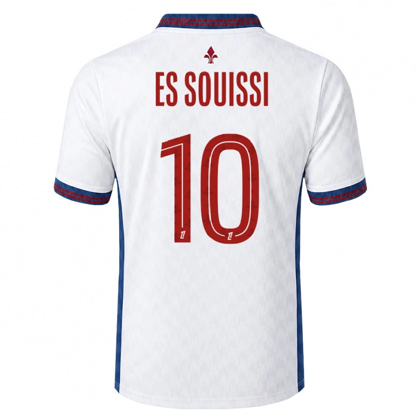 Danxen Dames Yllian Es Souissi #10 Rood Wit Blauw Uitshirt Uittenue 2026/27 T-Shirt België