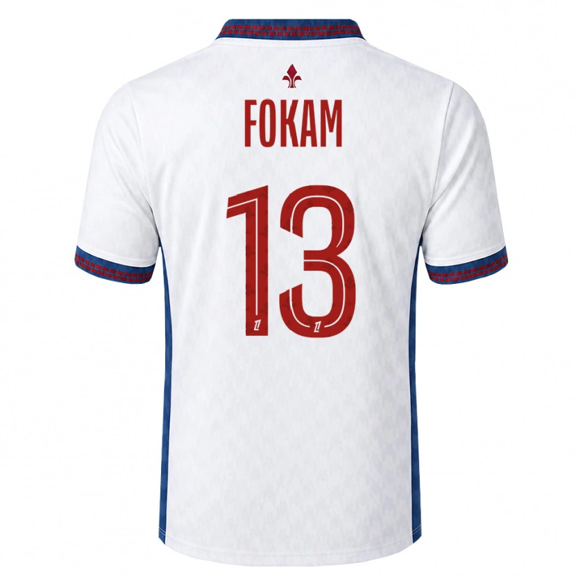 Danxen Dames Ulrich Fokam #13 Rood Wit Blauw Uitshirt Uittenue 2026/27 T-Shirt België
