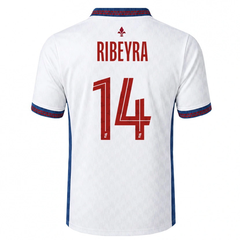 Danxen Dames Anaïs Ribeyra #14 Rood Wit Blauw Uitshirt Uittenue 2026/27 T-Shirt België