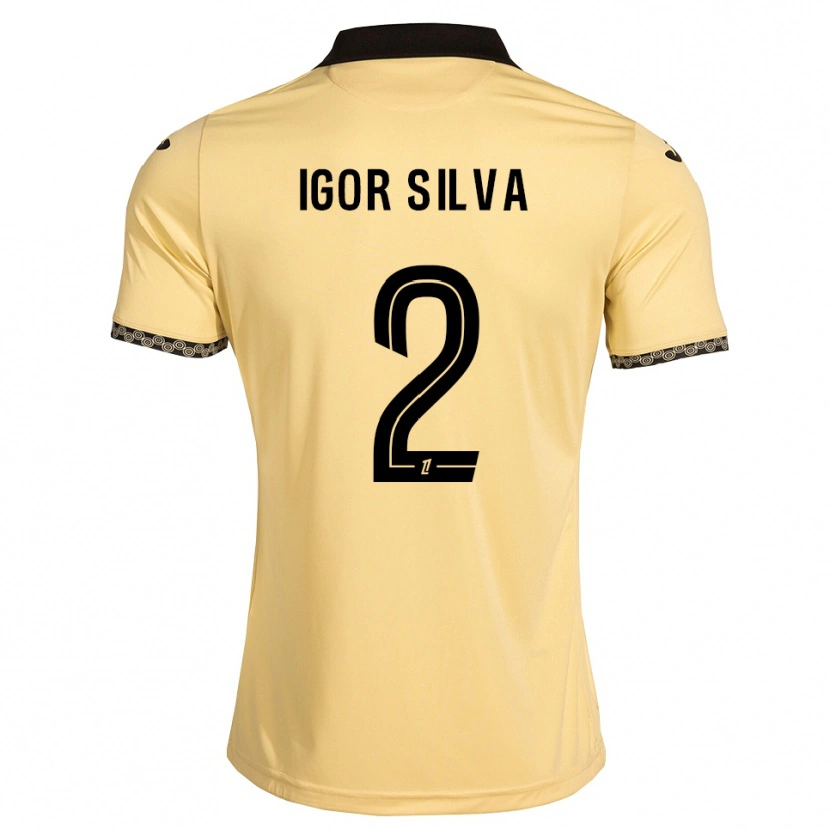 Danxen Dames Igor Silva #2 Navajo Wit Zwart Uitshirt Uittenue 2026/27 T-Shirt België