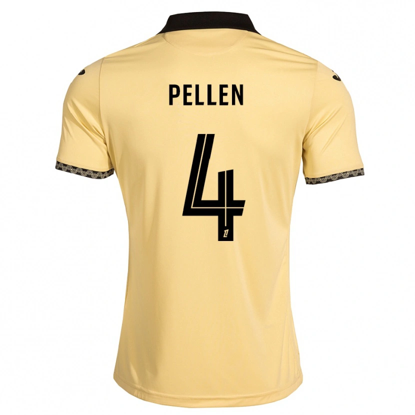 Danxen Dames Louise Pellen #4 Navajo Wit Zwart Uitshirt Uittenue 2026/27 T-Shirt België