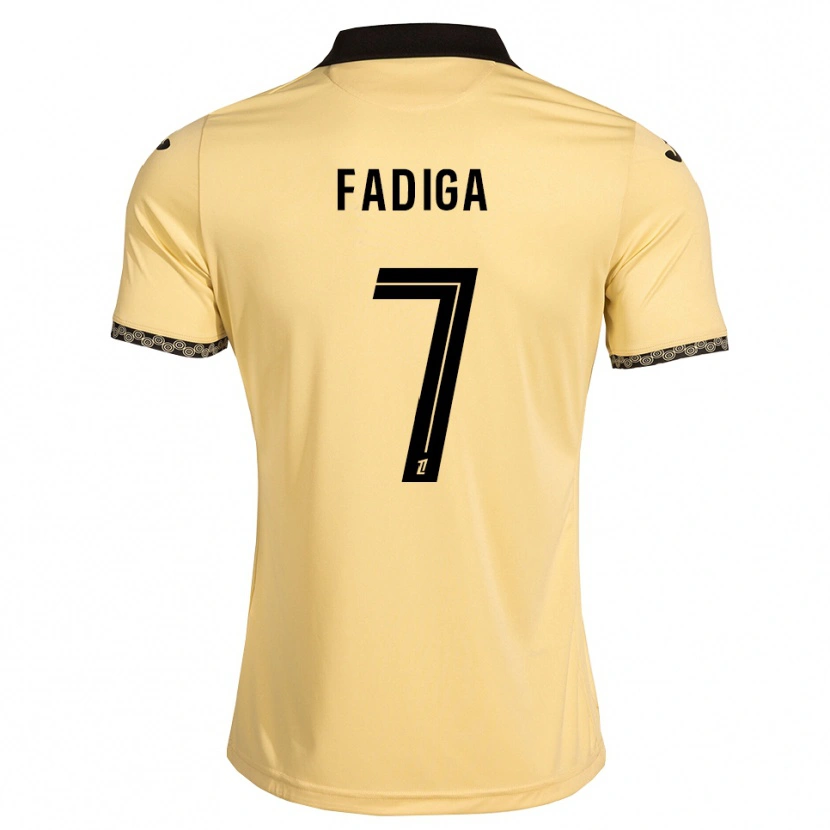 Danxen Dames Bandiougou Fadiga #7 Navajo Wit Zwart Uitshirt Uittenue 2026/27 T-Shirt België