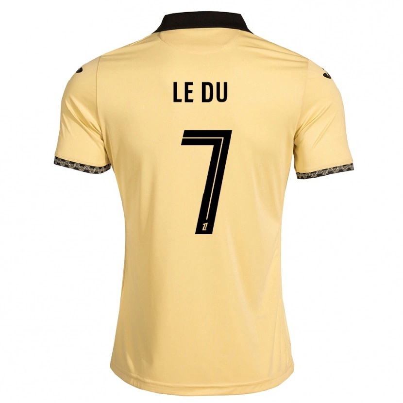Danxen Dames Océane Le Du #7 Navajo Wit Zwart Uitshirt Uittenue 2026/27 T-Shirt België