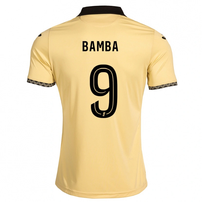 Danxen Dames Mohamed Bamba #9 Navajo Wit Zwart Uitshirt Uittenue 2026/27 T-Shirt België