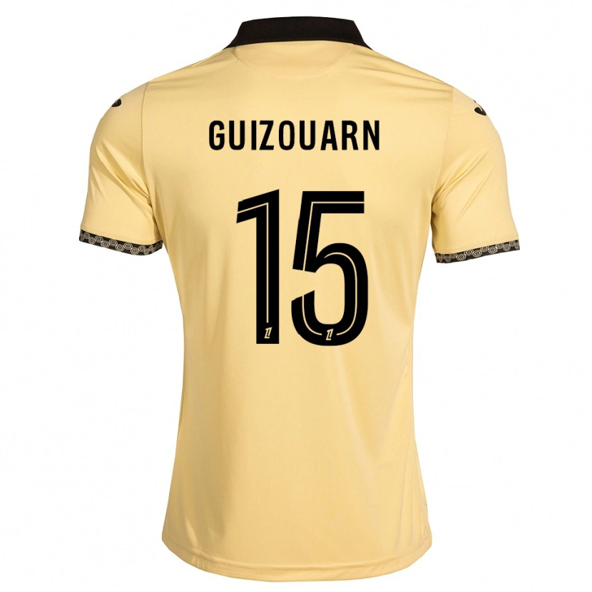 Danxen Dames Dorian Guizouarn #15 Navajo Wit Zwart Uitshirt Uittenue 2026/27 T-Shirt België