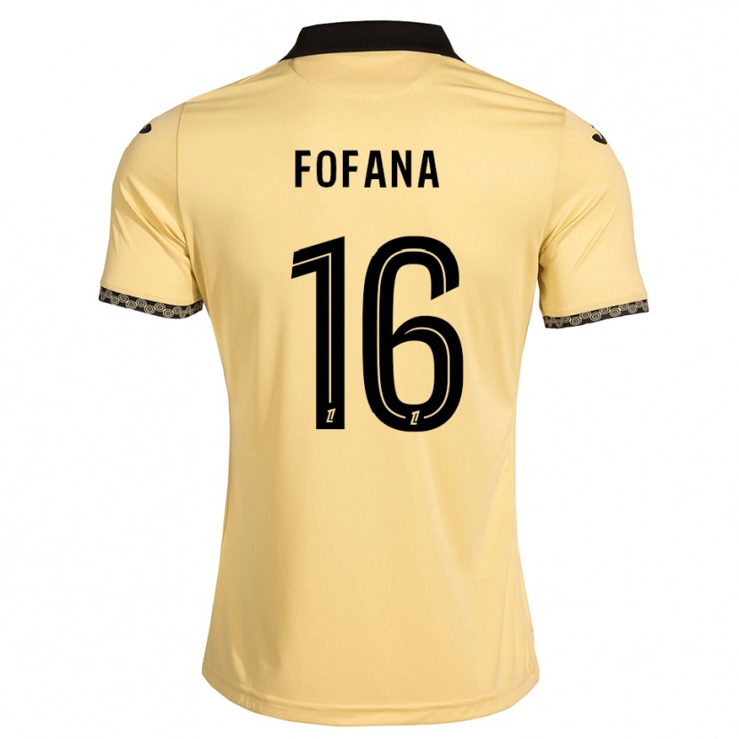 Danxen Dames Bahliseny Fofana #16 Navajo Wit Zwart Uitshirt Uittenue 2026/27 T-Shirt België