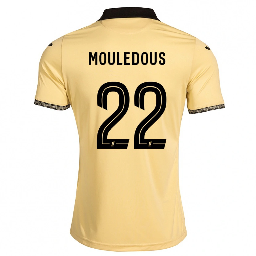 Danxen Dames Antton Mouledous #22 Navajo Wit Zwart Uitshirt Uittenue 2026/27 T-Shirt België