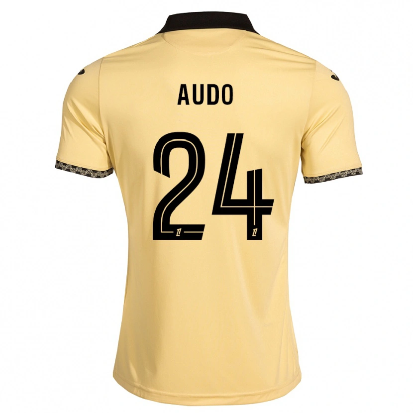 Danxen Dames Noémie Audo #24 Navajo Wit Zwart Uitshirt Uittenue 2026/27 T-Shirt België