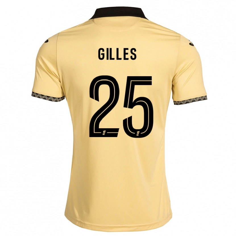 Danxen Dames Elodie Gilles #25 Navajo Wit Zwart Uitshirt Uittenue 2026/27 T-Shirt België