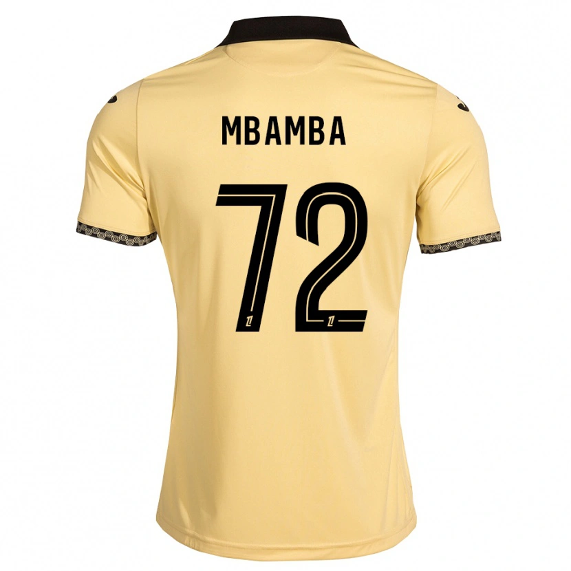 Danxen Dames Noah Mbamba #72 Navajo Wit Zwart Uitshirt Uittenue 2026/27 T-Shirt België