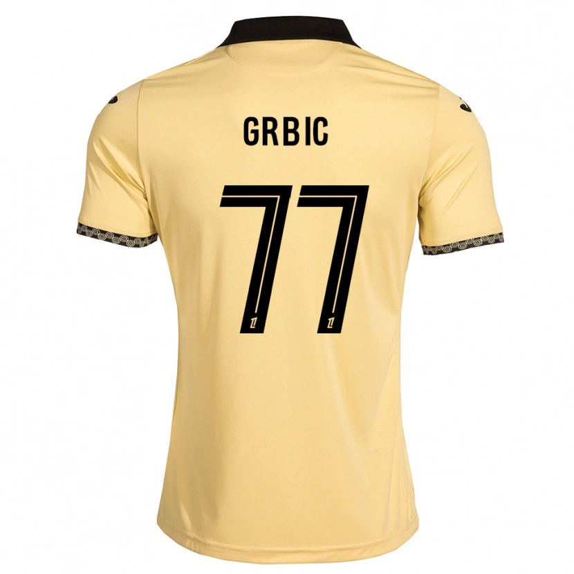 Danxen Dames Adrian Grbic #77 Navajo Wit Zwart Uitshirt Uittenue 2026/27 T-Shirt België