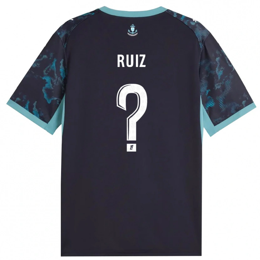 Danxen Dames Pedro Ruiz #0 Licht Turkoois Wit Zwart Uitshirt Uittenue 2026/27 T-Shirt België