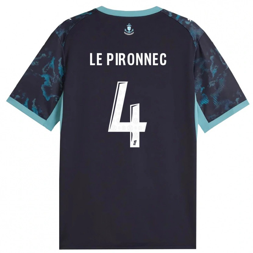 Danxen Dames Kélian Le Pironnec #4 Licht Turkoois Wit Zwart Uitshirt Uittenue 2026/27 T-Shirt België