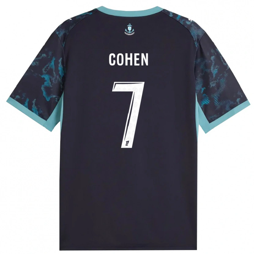 Danxen Dames Dan Cohen #7 Licht Turkoois Wit Zwart Uitshirt Uittenue 2026/27 T-Shirt België