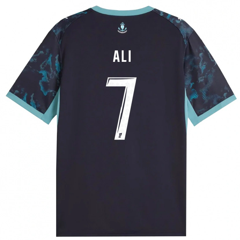 Danxen Dames Azhar Ali #7 Licht Turkoois Wit Zwart Uitshirt Uittenue 2026/27 T-Shirt België