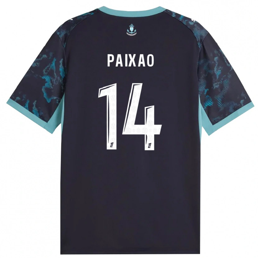 Danxen Dames Igor Paixão #14 Licht Turkoois Wit Zwart Uitshirt Uittenue 2026/27 T-Shirt België
