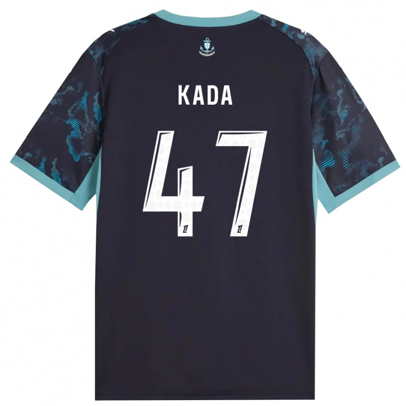 Danxen Dames Joakim Kada #47 Licht Turkoois Wit Zwart Uitshirt Uittenue 2026/27 T-Shirt België