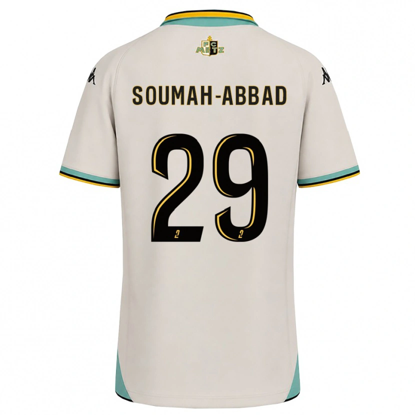 Danxen Dames Édouard Soumah-Abbad #29 Bloemenwit Zwart Uitshirt Uittenue 2026/27 T-Shirt België