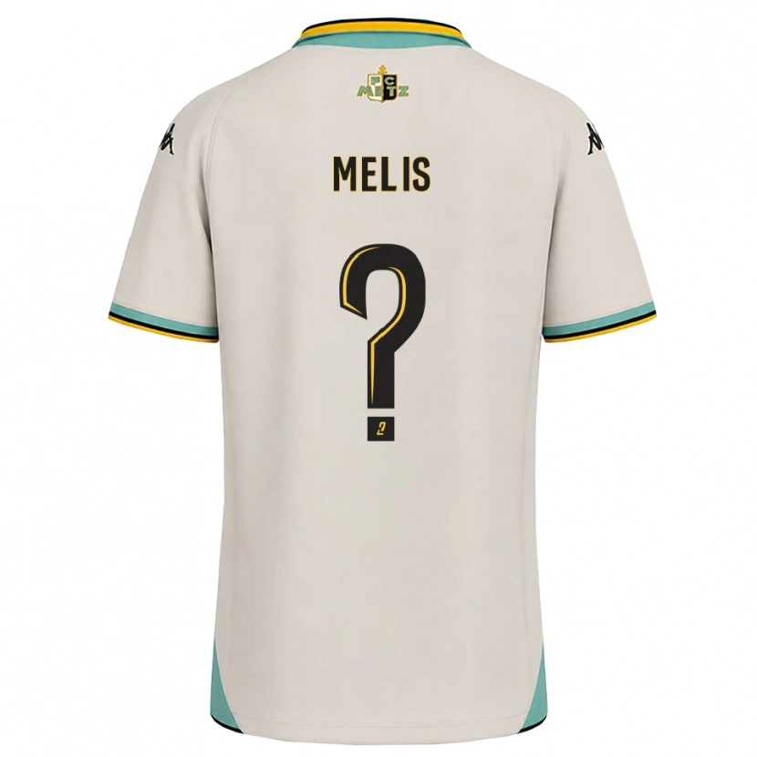 Danxen Dames Antonin Melis #0 Bloemenwit Zwart Uitshirt Uittenue 2026/27 T-Shirt België