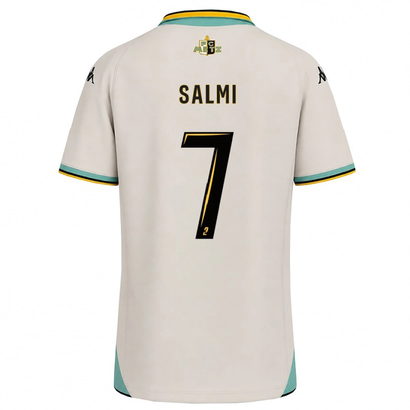 Danxen Dames Bilal Salmi #7 Bloemenwit Zwart Uitshirt Uittenue 2026/27 T-Shirt België