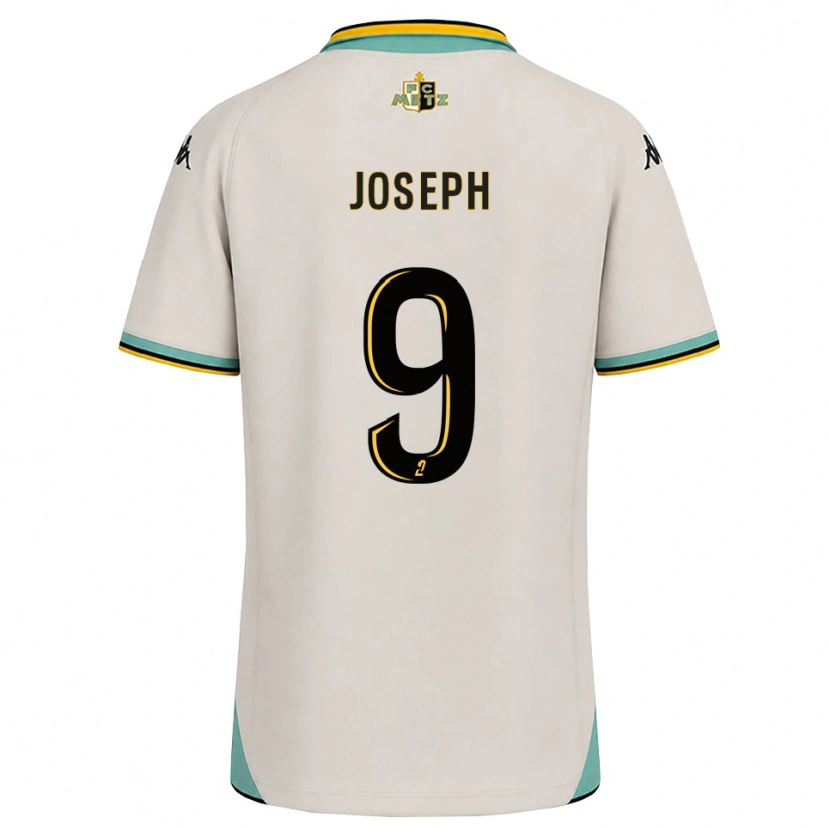 Danxen Dames Amélie Joseph #9 Bloemenwit Zwart Uitshirt Uittenue 2026/27 T-Shirt België