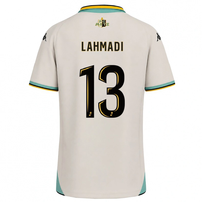 Danxen Dames Mehdi Lahmadi #13 Bloemenwit Zwart Uitshirt Uittenue 2026/27 T-Shirt België