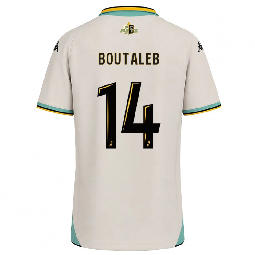 Danxen Dames Inès Boutaleb #14 Bloemenwit Zwart Uitshirt Uittenue 2026/27 T-Shirt België