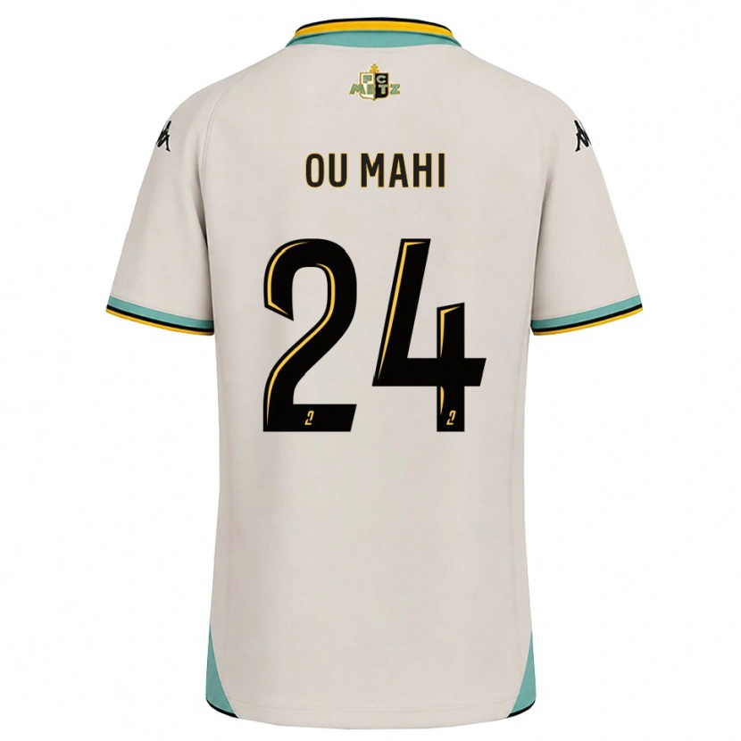 Danxen Dames Inès Ou Mahi #24 Bloemenwit Zwart Uitshirt Uittenue 2026/27 T-Shirt België