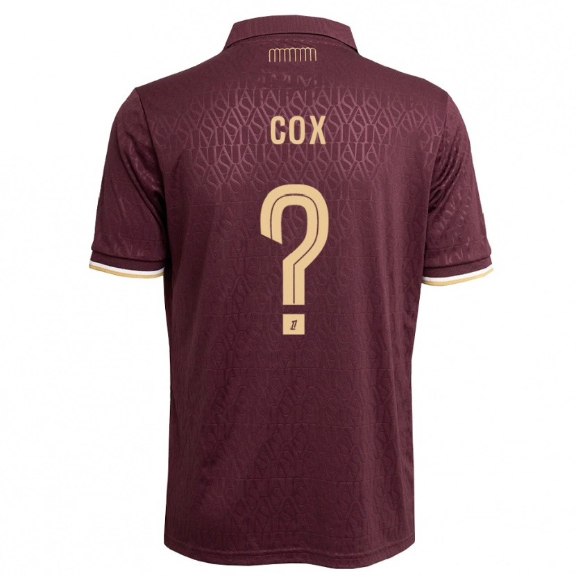 Danxen Dames Matthew Cox #0 Maroon Zandbruin Uitshirt Uittenue 2026/27 T-Shirt België