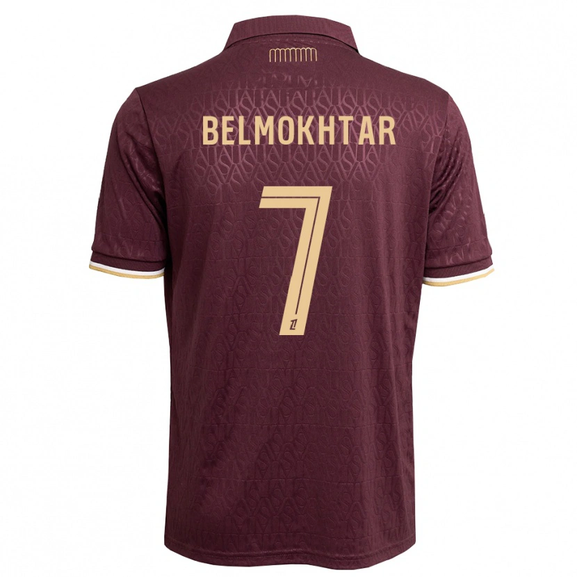 Danxen Dames Ilies Belmokhtar #7 Maroon Zandbruin Uitshirt Uittenue 2026/27 T-Shirt België