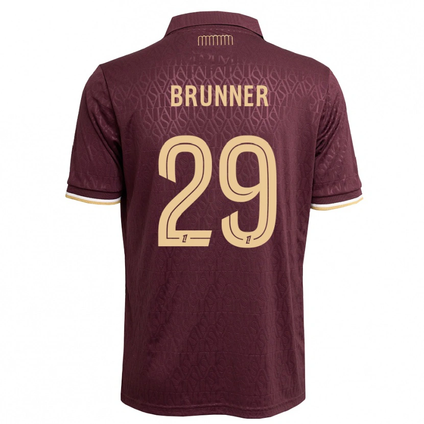 Danxen Dames Paris Brunner #29 Maroon Zandbruin Uitshirt Uittenue 2026/27 T-Shirt België