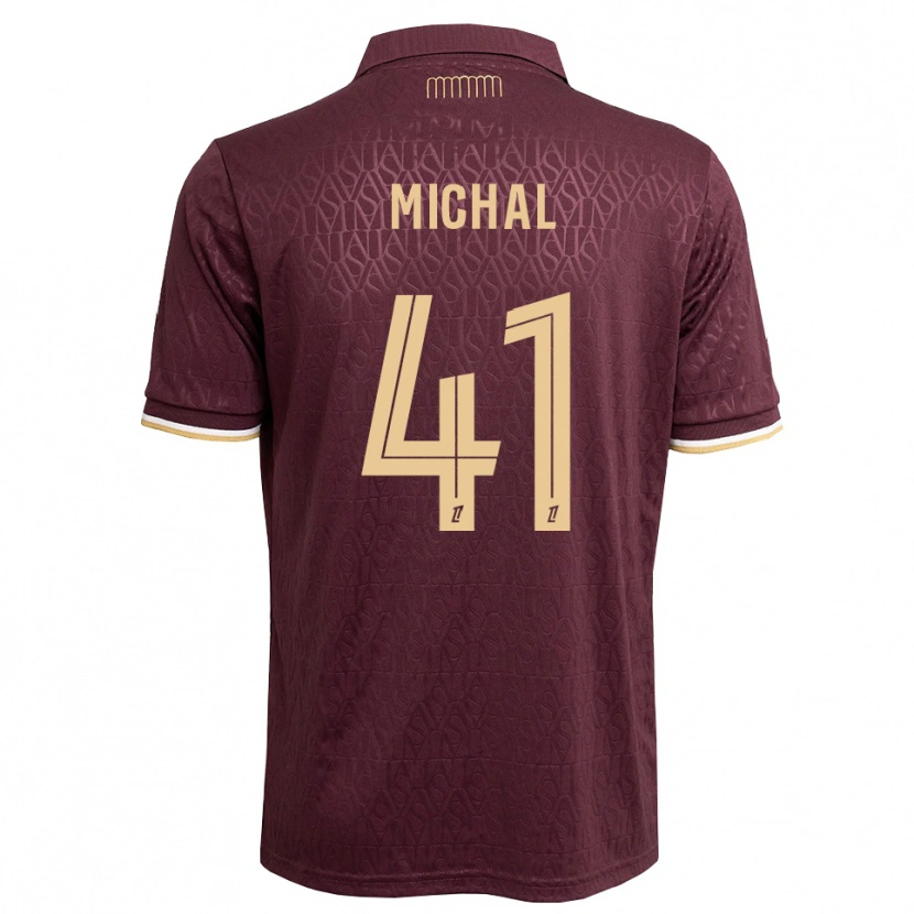 Danxen Dames Lucas Michal #41 Maroon Zandbruin Uitshirt Uittenue 2026/27 T-Shirt België