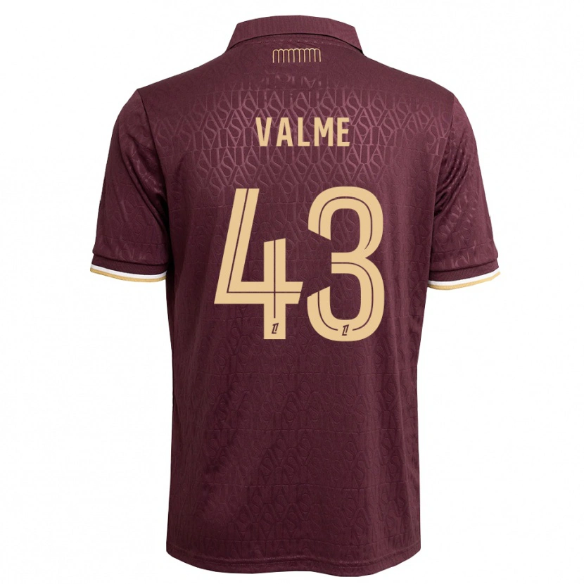 Danxen Dames Ritchy Valme #43 Maroon Zandbruin Uitshirt Uittenue 2026/27 T-Shirt België