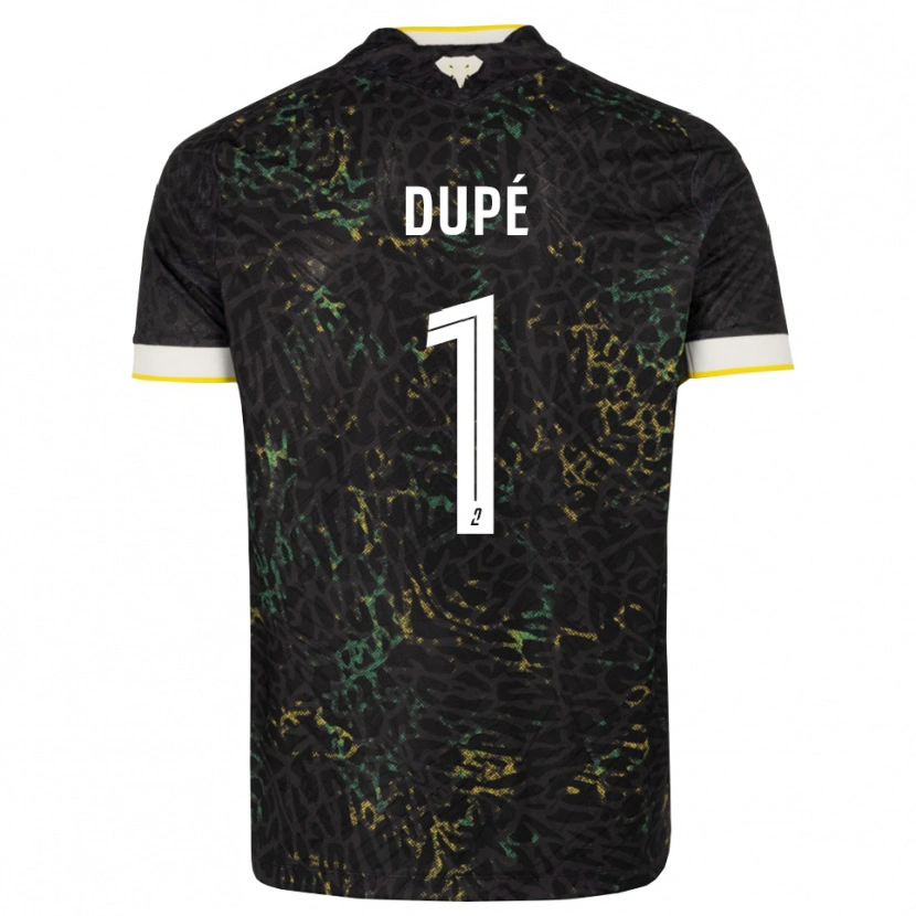 Danxen Dames Maxime Dupé #1 Zwart Wit Geel Uitshirt Uittenue 2026/27 T-Shirt België